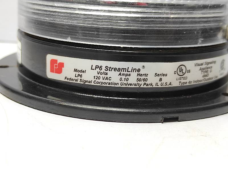 Federal Signal LP6 Stream Line Low Profile Mini Strobe Light Series B