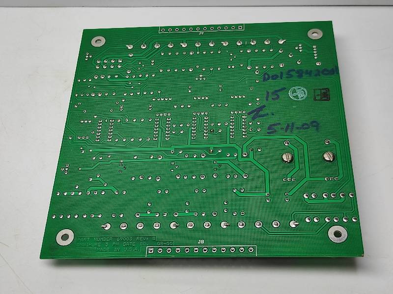 Omnipure 69003 Rev 8 3Ph Gate Board