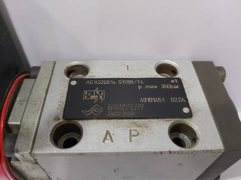 Wandfluh AEX32061a-S1788/T4 Direction Valve With Coil Eugen Seitz 118195025L