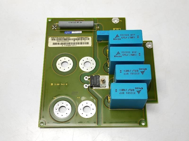 Siemens 6SE7038-6GK84-1GG0 Snubber Board Inverter Protection Circuit SML3