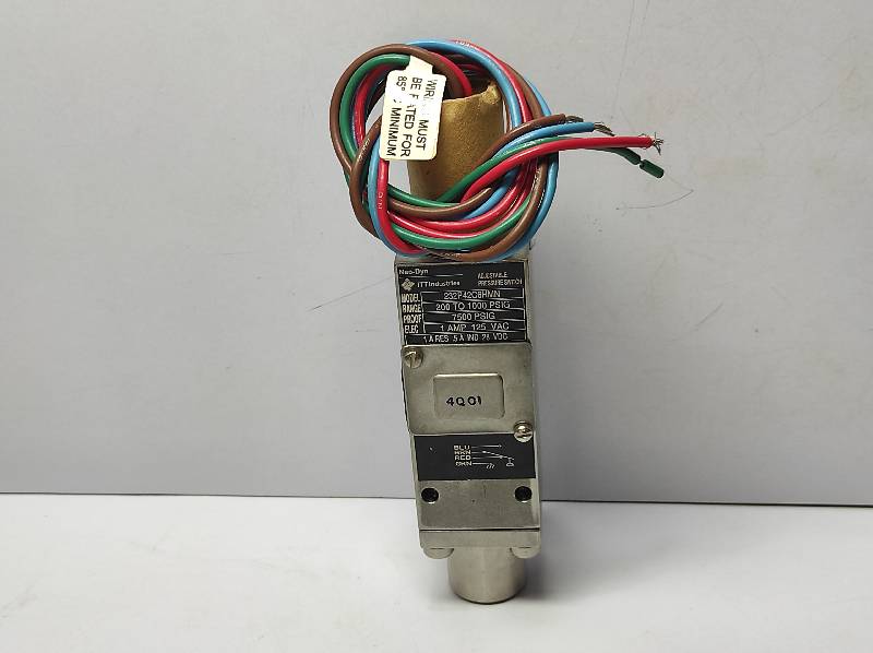 ITT Neo-Dyn 232P42C6HMN Adjustable Pressure Switch