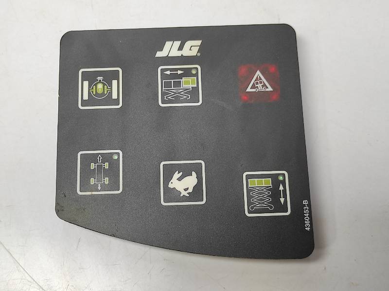 JLG 4360453-B Keypad Switch With Tilt Light