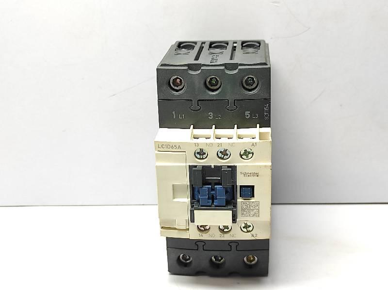 Schneider LC1D65AU7 3 Pole Contactor With Everlink Terminals