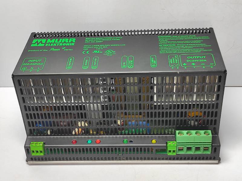 Murr MPS20-230/24 Single Phase Switch Mode Power Supply 85057