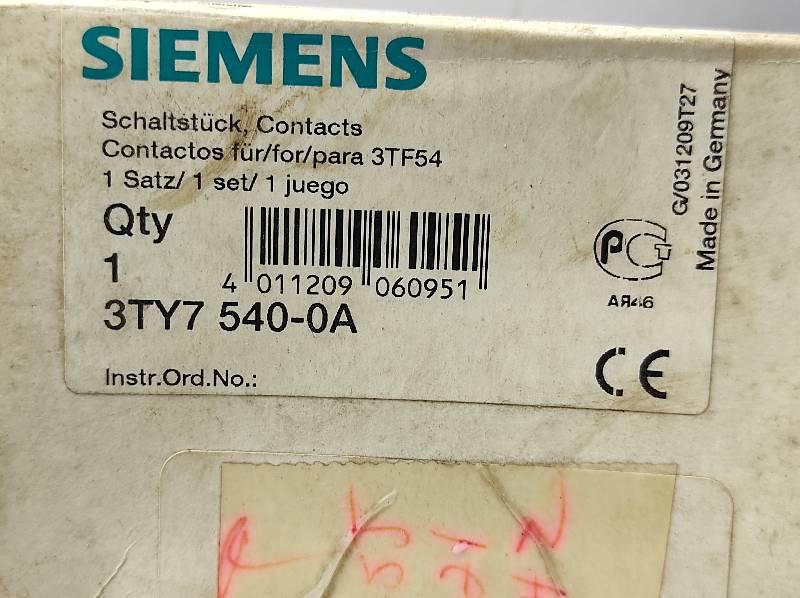 Siemens 3TY7 540-0A Contacts