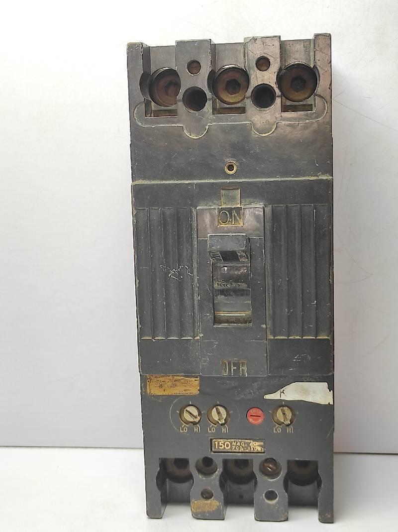 General Electric 150 Amp 700-1500 Mag. Adj. Circuit Breaker
