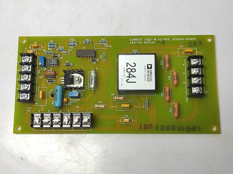 NOV 47260-4 Current(HED) & Voltage Sensing Board PCB