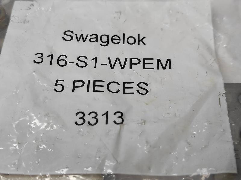 Swagelok 316-S1-WPEM Elongated Metric Weld Plate