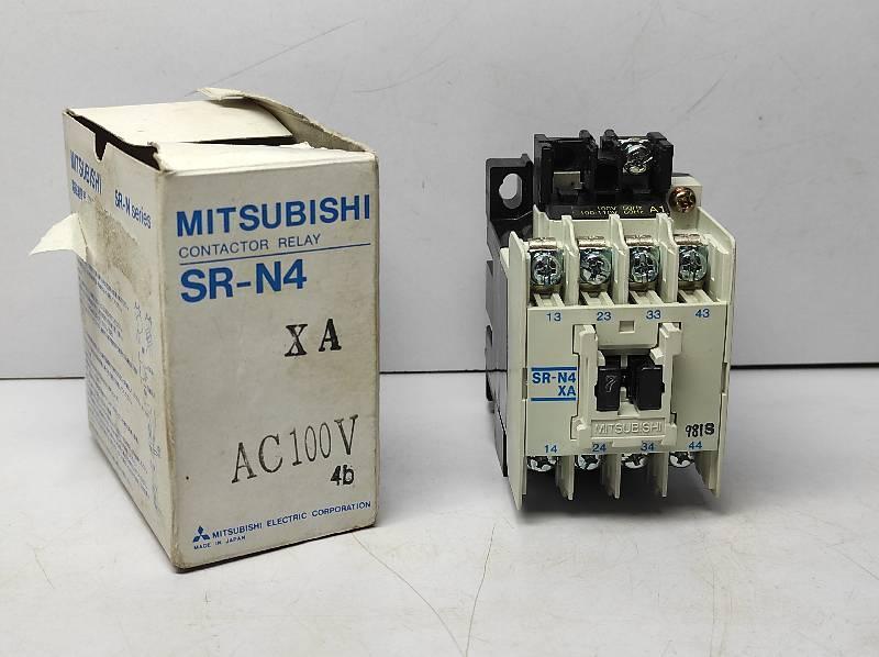 Mitsubishi SR-N4XA Contactor Relay 4b(4NC) 100V 50Hz 100-110V 60Hz