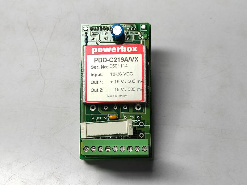 Powerbox PBD-C219A/VX Powerbox M00005-02 With Powerbox M00006-02 PCB