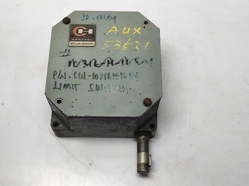 Cutler Hammer 10316 H168-1 Rotating Shaft Limit Switch