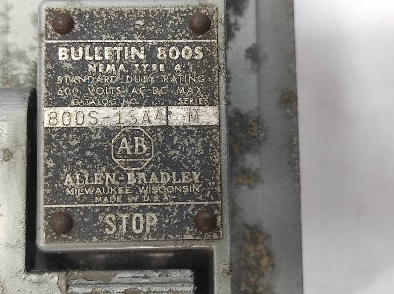 Allen Bradley 800S-1SA4 Ser M Standard Duty Push Button