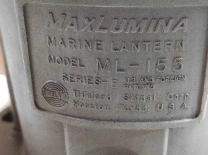 Tideland Signal ML-165 Series B Maxlumina Marine Lantern