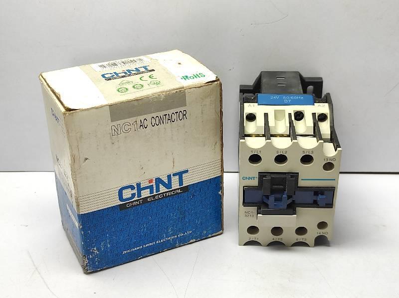 Chint NC1-3210 AC Contactor 24V 50_60Hz