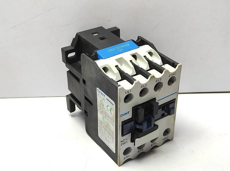 Chint NC1-2501 AC Contactor 400V 50/60HZ - S N Ship Spares