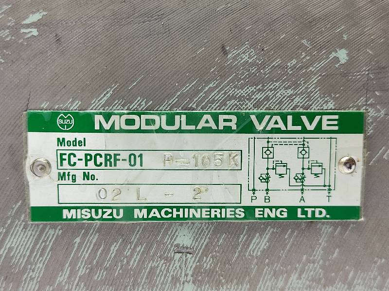 Misuzu FC-PCRF-01 P-165K Modular Valve