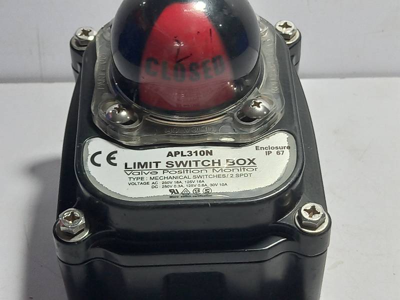 HKC APL-310N Limit Switch Box Valve Position Monitor Enclosure IP67 Mechanical