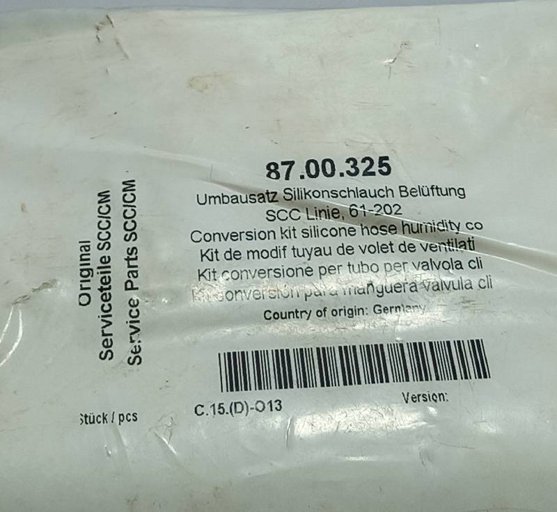 Rational 87.00.325 SCC Linie, 61-202 Conversion Kit Silicone Hose Humidity Control