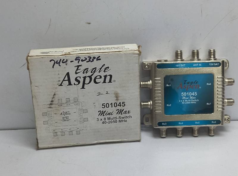 Eagle Aspen 501045 Mini Max 3x8 Multi Switch 40-2050 MHz DF11M061B00854001295