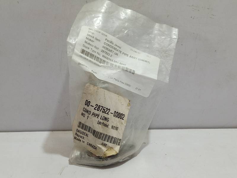 Hobart 00-287522-00002 Cond Pipe Long 