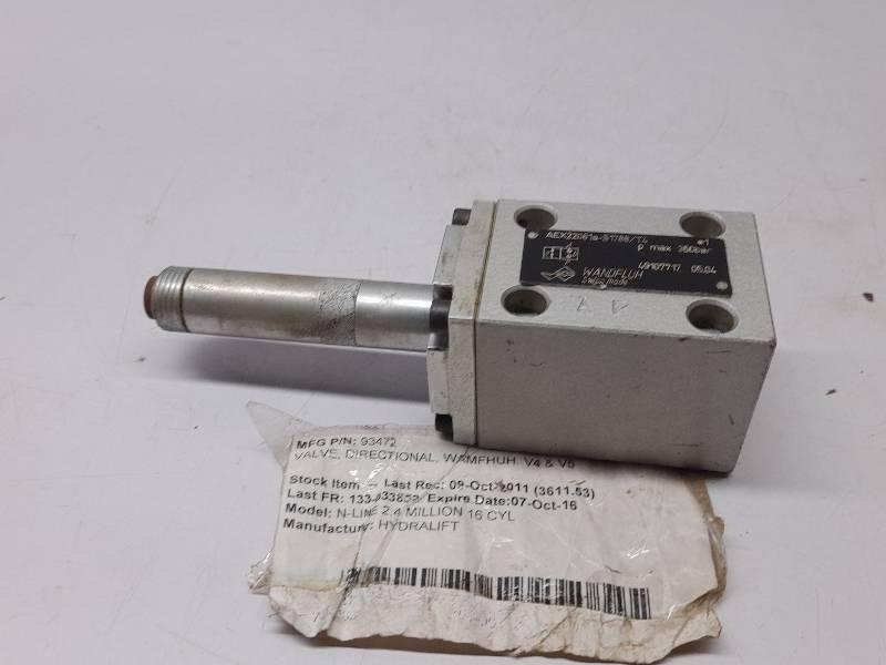 Wandfluh AEX22061a-S1788/T4 Direction Valve Hydralift 93472 Pmax 350 AEX22061a-S1788/T4