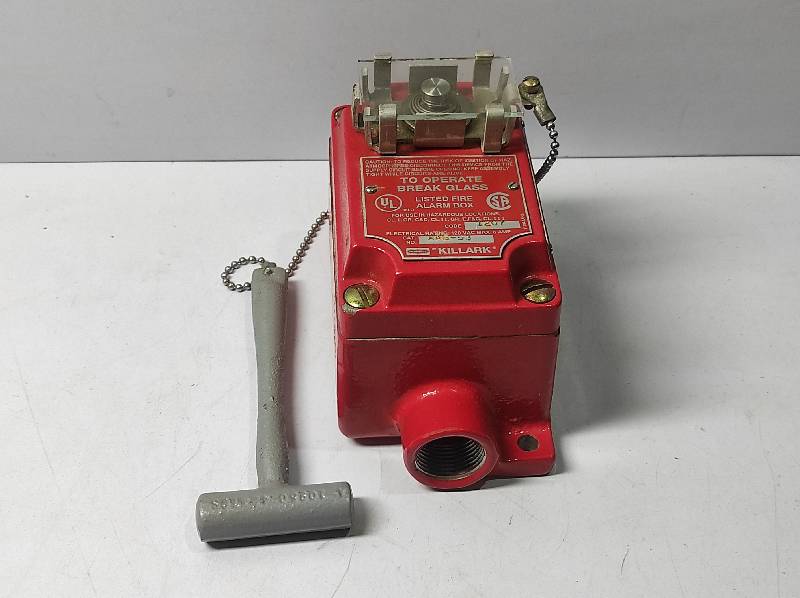 Hubbell Killark XAS-53 Fire Alarm Break Glass Type