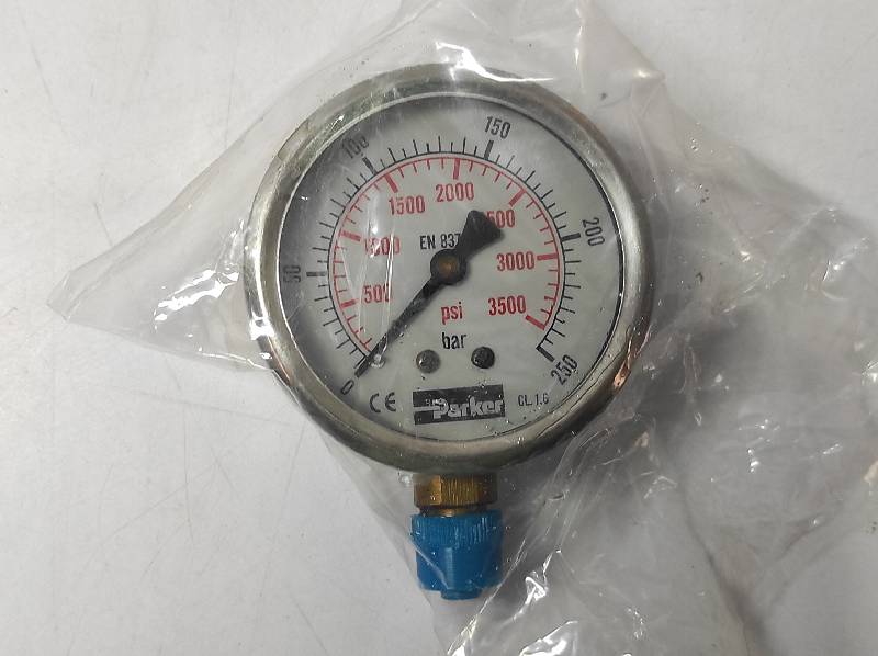 Parker 0-250bar 0-3500psi Manometer Pressure Gauge