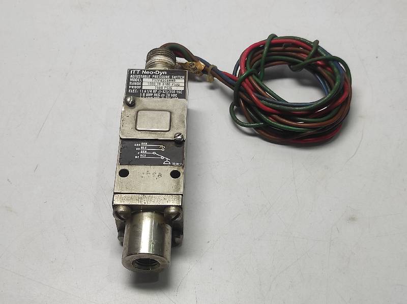 ITT Neo Dyn 232P43C6HNR Adjustable Pressure Switch