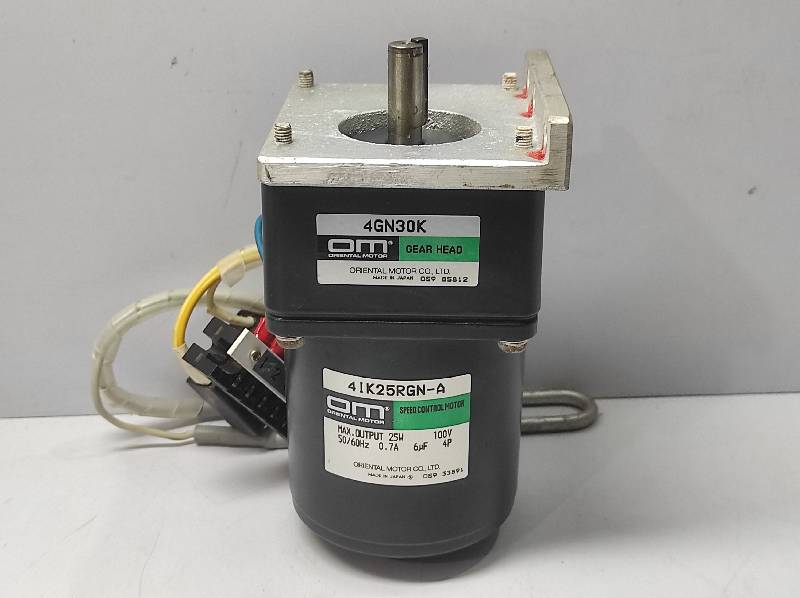 OM 4IK25RGN-A Speed Control Motor With OM 4GN30K Gear Head