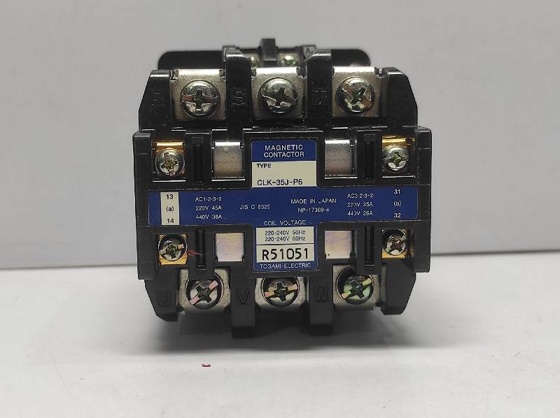 Togami Electric CLK-35J-P6 Magnetic Contactor 220-240V 50/60Hz