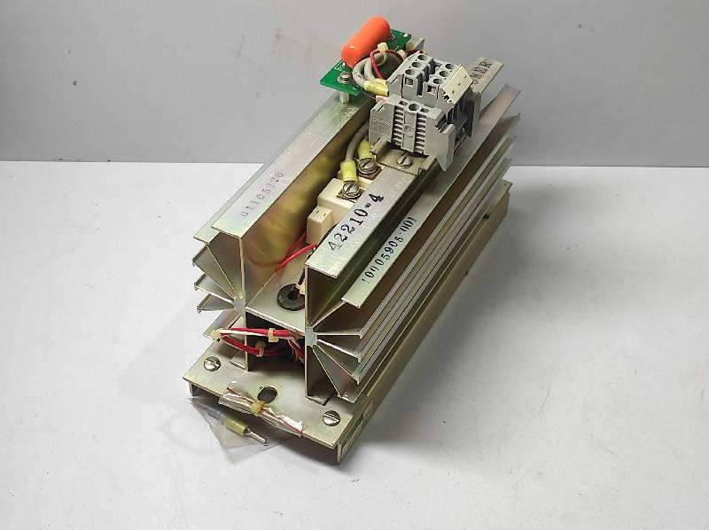 NOV 42210-4 Power Heat Sink Assembly With Baylor 59556 CL IGBT Driver PCB