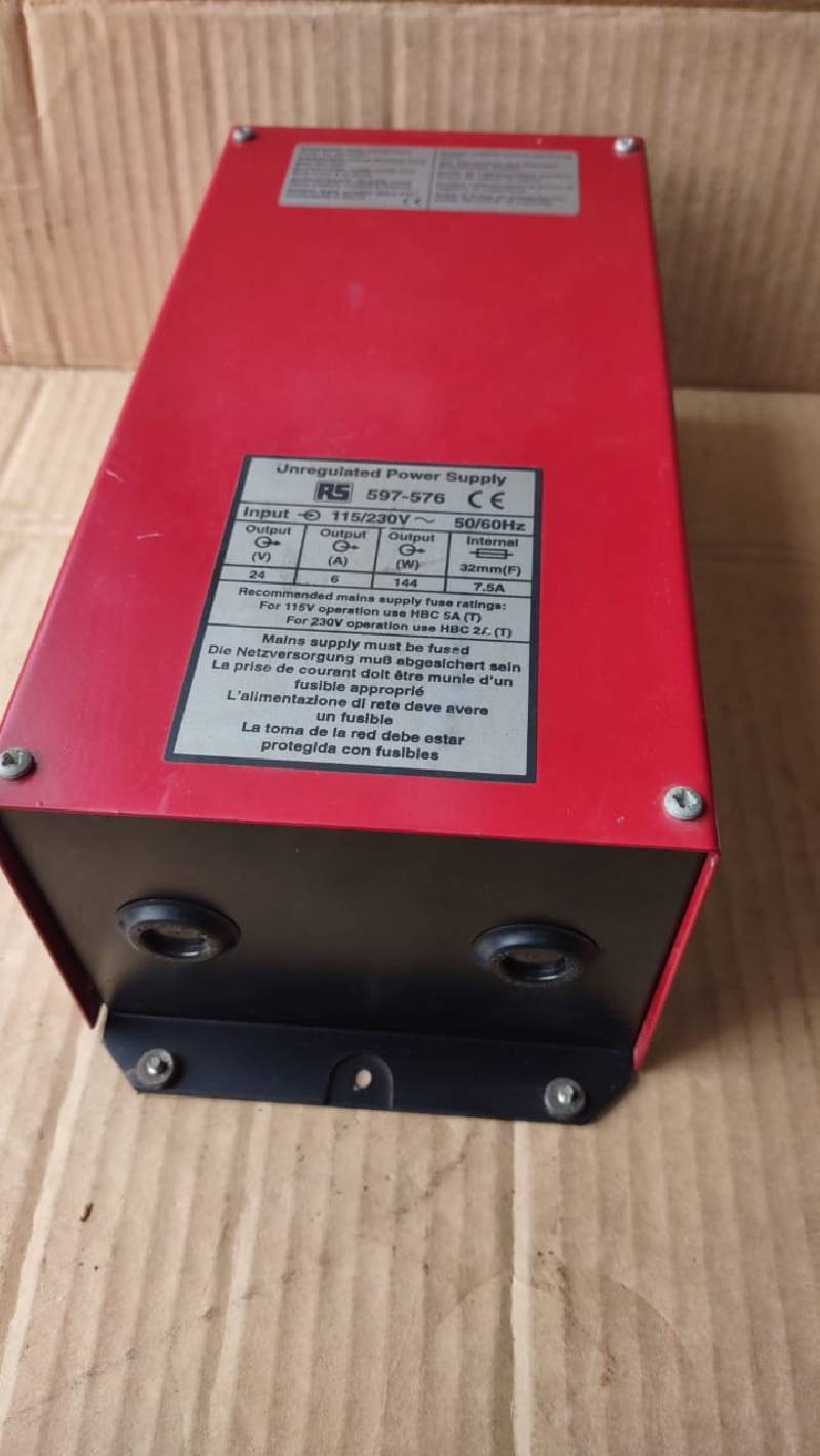 RS 597-576 Unregulated Power Supply