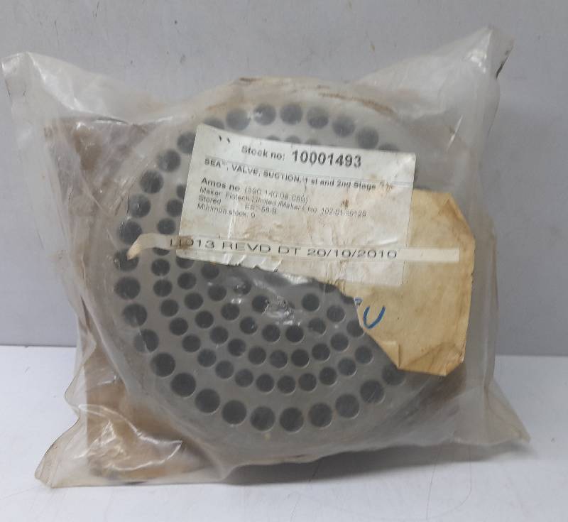 Flotech 102-01-55129 Suction Valve Seat 1St And 2nd Stage Hoerbiger Compression