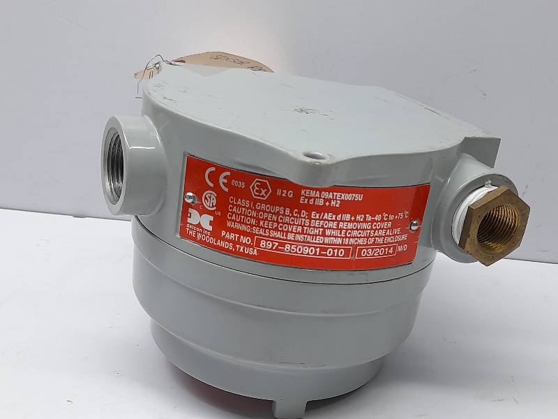 Detcon TP-524D Microsafe H2S Gas Sensor Rated 12-29VDC 100mA Max @ 24VDC 897-850901-010