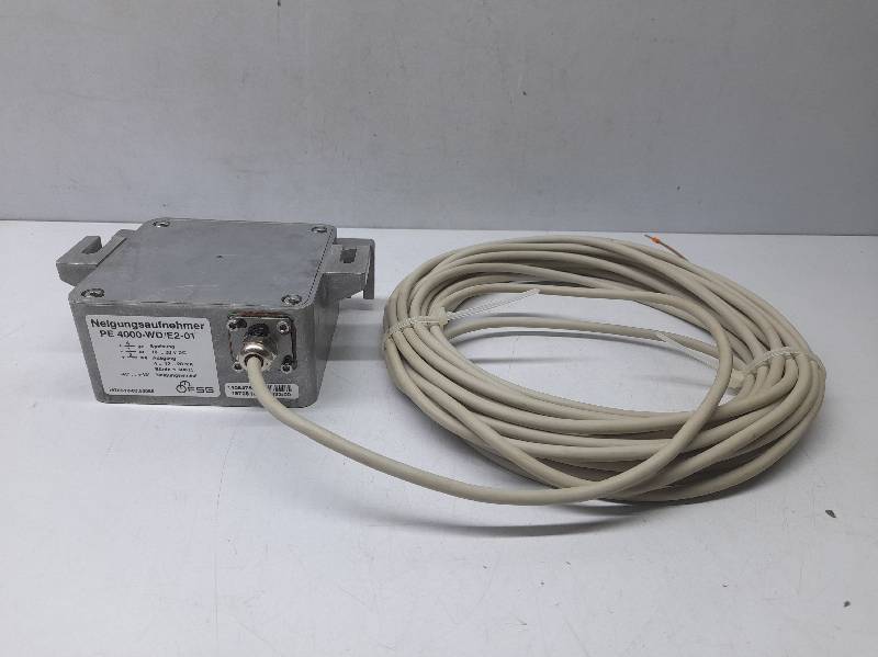 FSG PE 4000-WD/E2-01 Inclination Sensor Input 19-33VDC Output 4-12-20 mA Tilt Angle -45?…+45?