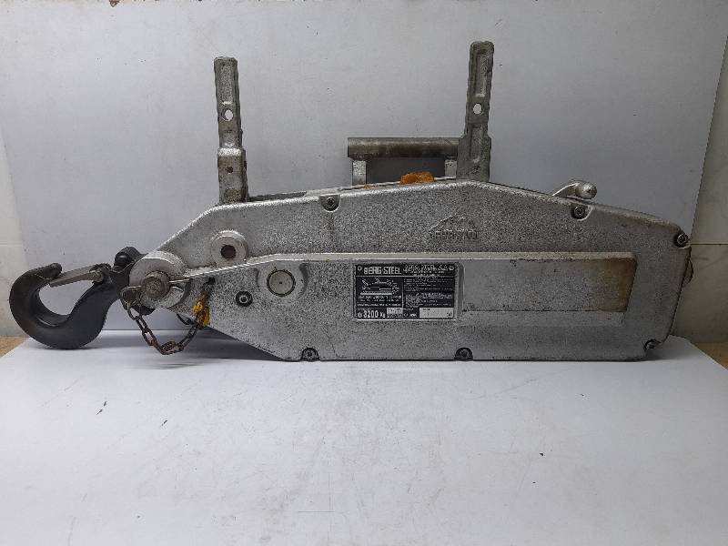 Berg Steel GA 3200 Lever Winch Capacity 3200 kg Cable ? 5/8” 15.8mm