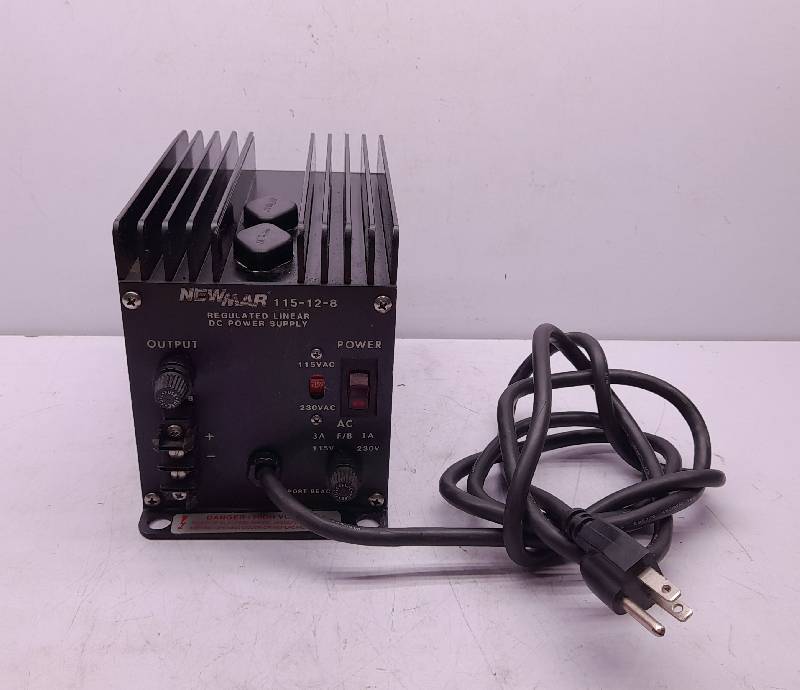 New Mar 115-12-8 Regulated Linear DC Power Supply 115128