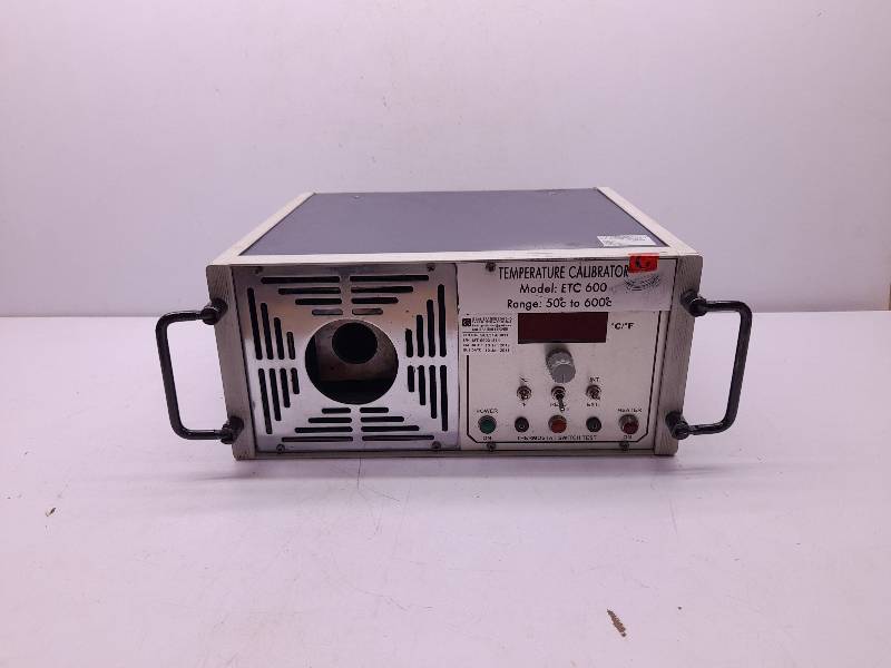 Temperature Calibrator ETC 600 Range 50?C to 600?C 230AC 50Hz 1200W