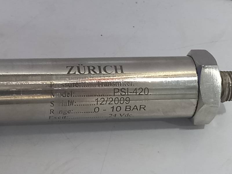ZURICH PSI-420  PRESSURE TRANSMITER