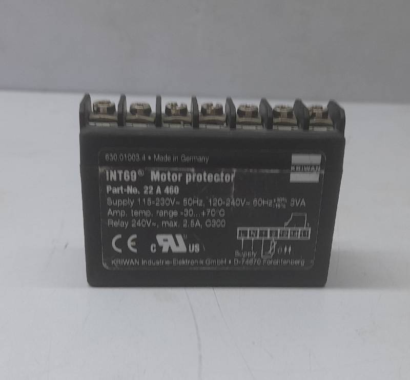 Kriwan INT69 Motor Protector 22 A 460 Motor Protection Relay