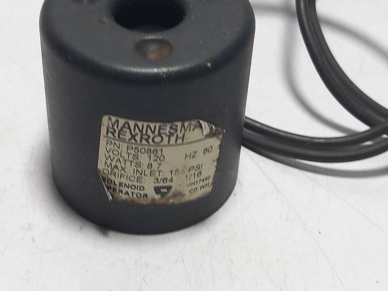  Rexroth P50861 Solenoid Operator