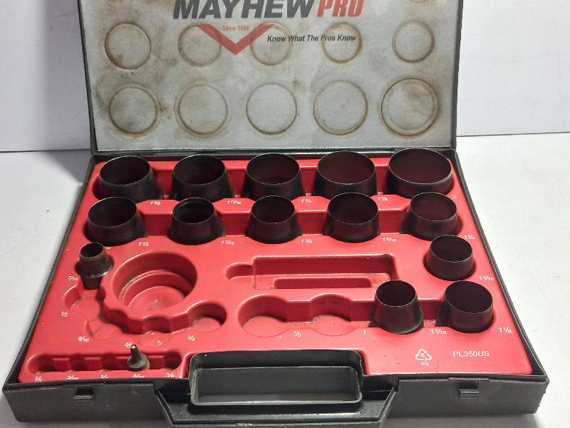 Mayhew Pro PL350US Hollow Punches