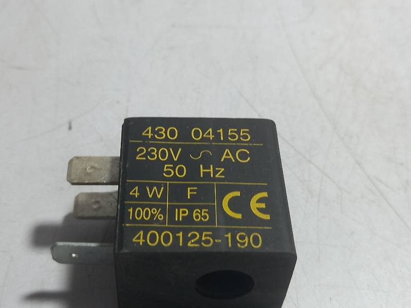 Joucomatic 10600003 COIL FOR SOLENOID VALVE  230V 50Hz