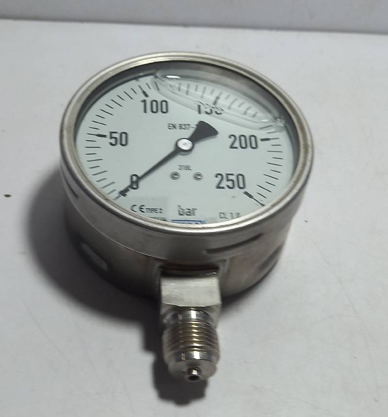 Wika Pressure Gauge 0 To 250 Bar 