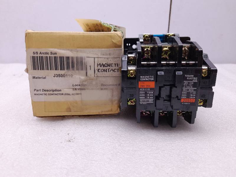 TOGAMI ELECTRIC PAK-35H  MAGNETIC CONTACTOR