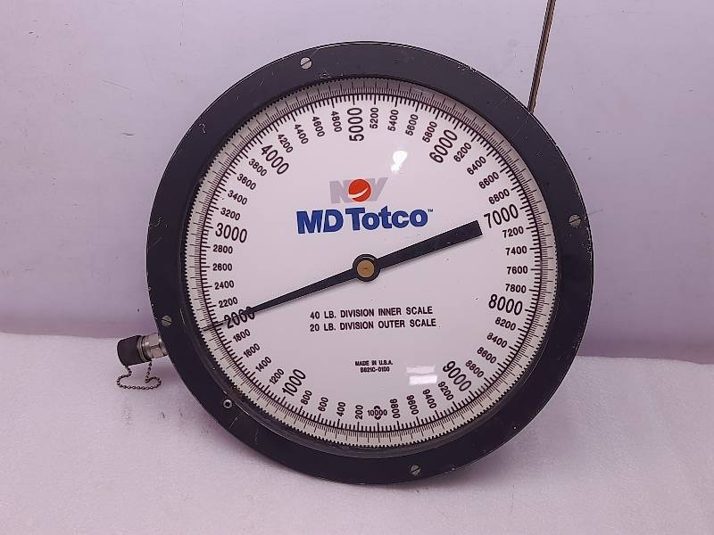 MD Totco B621C-0100 Pressure Gauge