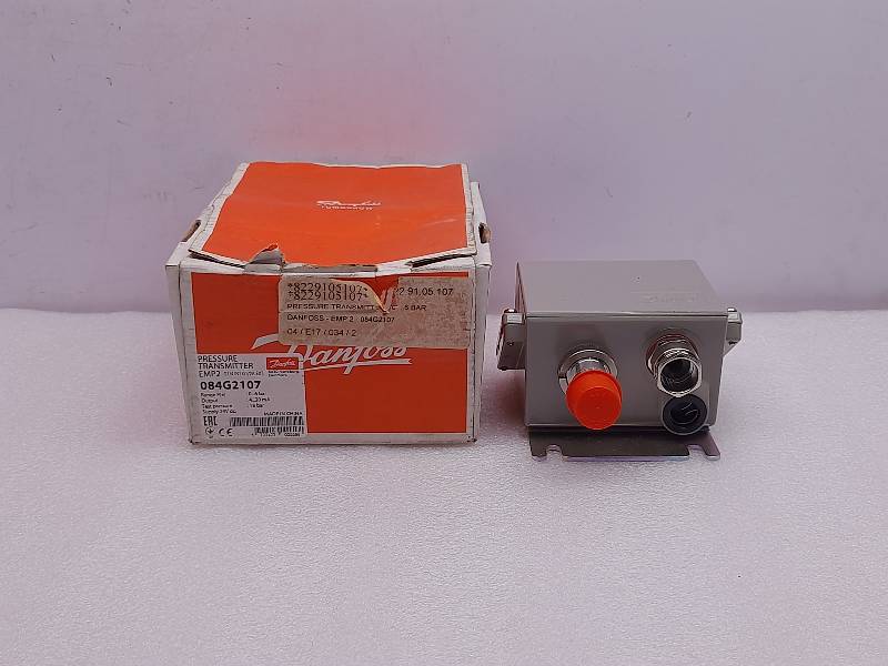 DANFOSS 084G2107  PRESSURE TRANSMITTER  0…6bar  4…20ma  18bar