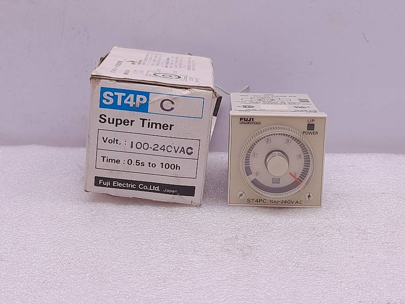 FUJI ELECTRIC ST4PC  Multi-Range Timer  100-240VAC 50/60Hz