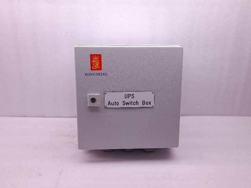 KONGSBERG 321791  AE 1033 500  UPS AUTO SWITCH BOX