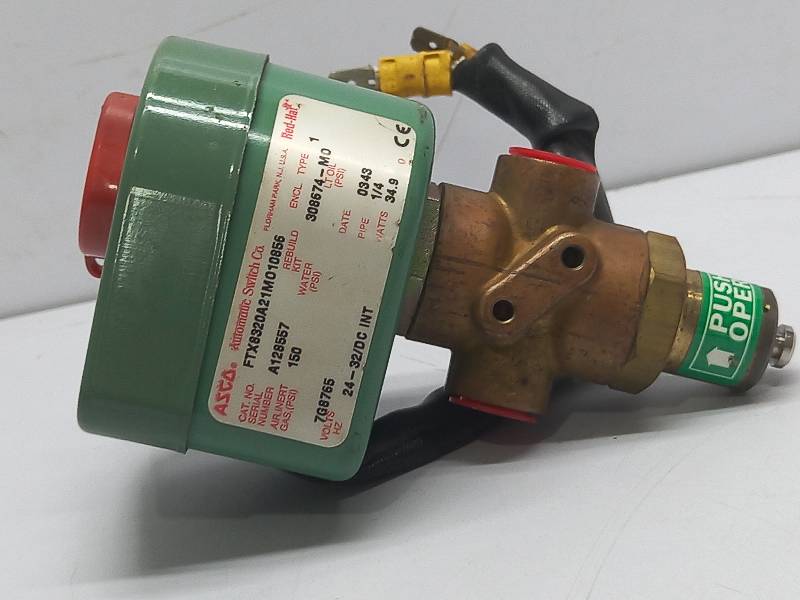 ASCO FTX8320A21M010856  RED-HAT SOLENOID VALVE